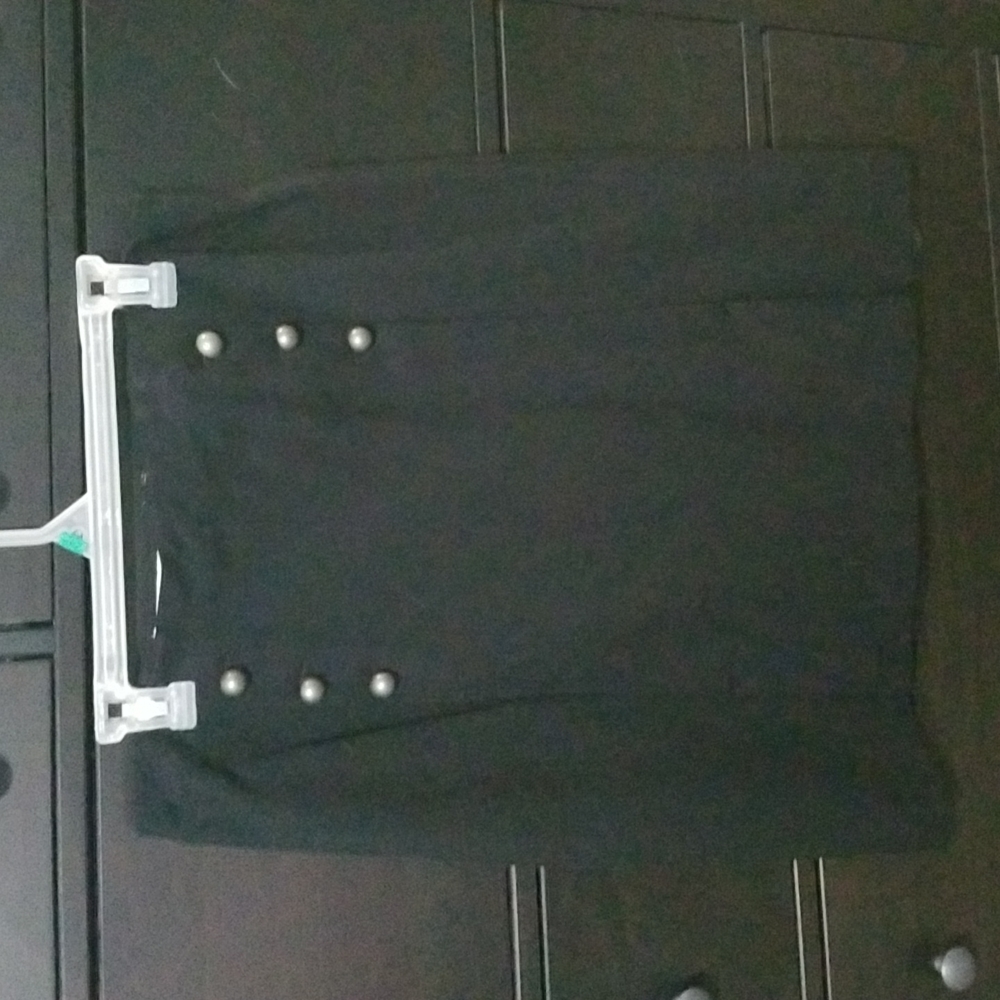 Talbots ponte knit black skirt